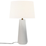 Luminance Spire Table Lamp - Bisque / White