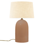 Luminance Kava Table Lamp - Adobe / Cream