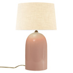 Luminance Kava Table Lamp - Gloss Blush / Cream