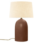Luminance Kava Table Lamp - Canyon Clay / Cream