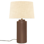 Luminance Tower Table Lamp - Canyon Clay / Cream