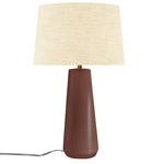 Luminance Spire Table Lamp - Canyon Clay / Cream