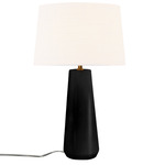 Luminance Spire Table Lamp - Carbon Matte Black / White
