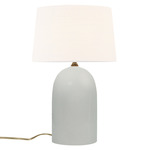 Luminance Kava Table Lamp - Matte White / White