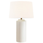 Luminance Tower Table Lamp - Matte White / White
