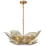 Corato Chandelier - Brushed Brass / Anti-Gold