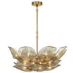 Corato Chandelier - Brushed Brass / Anti-Gold