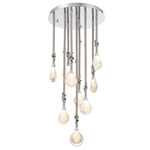 Bellissima Multi-Light Pendant - Silver / Chrome