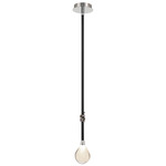 Bellissima Pendant - Black / Chrome
