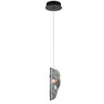 Sorrento Pendant - Black / Smoke