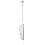 Savona Pendant - Chrome / Clear