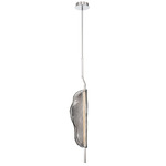 Savona Pendant - Chrome / Smoke