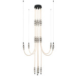 Alcamo Chandelier - Matte Black