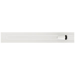 Trutrack Trim Magnetic 2-Circuit Recessed Track 24V - White