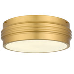 Emmett Ceiling Light - Brushed Gold / White