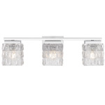 Estelle Bathroom Vanity Light - Polished Chrome / Crystal