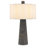 Gio Table Lamp - Matte Black / White