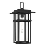 Morgan Outdoor Pendant - Earth Black / Clear Beveled