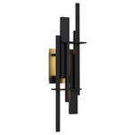 Newton Outdoor Wall Light - Earth Black