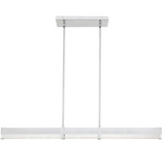 Theodore Island Light - Polished Chrome / White