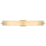 Seraphine Bathroom Vanity Light - Brushed Gold / Alabaster