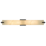 Seraphine Bathroom Vanity Light - Matte Black / Alabaster