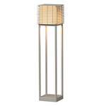 Shiro Alta 120V Outdoor Bollard - White Grey