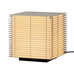 Shiro Outdoor Table Lamp - White Grey