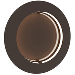 Boks Round Wall Light - Bronze Age / Opal Acrylic