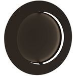 Boks Round Wall Light - Chestnut / Opal Acrylic