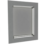 Boks Rectangle Wall Light - Chrome / Opal Acrylic