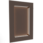 Boks Rectangle Wall Light - Bronze Age / Opal Acrylic