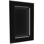 Boks Rectangle Wall Light - Black / Opal Acrylic