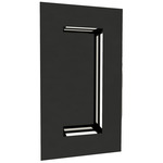 Boks Rectangle Wall Light - Black Pearl / Opal Acrylic