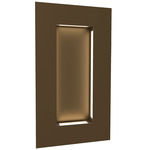 Boks Rectangle Wall Light - Cast Bronze / Opal Acrylic