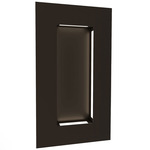 Boks Rectangle Wall Light - Chestnut / Opal Acrylic