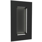 Boks Rectangle Wall Light - Dark Iron / Opal Acrylic