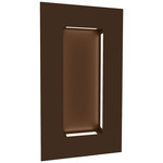 Boks Rectangle Wall Light - Medieval Bronze / Opal Acrylic
