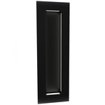 Boks Rectangle Wall Light - Black / Opal Acrylic