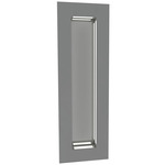 Boks Rectangle Wall Light - Chrome / Opal Acrylic
