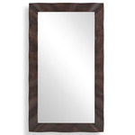 Wrinkle Mirror - Woodtone / Mirror