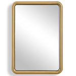 Atkinson Rectangular Mirror - Antique Brass / Mirror