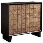 Muestra 2 Door Cabinet - Black / Natural