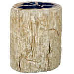 Arco Indoor / Outdoor Accent Table - Black / Natural