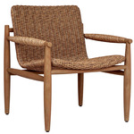 Sumba Outdoor Lounge Chair - Weathered Driftwood / Golden Flax