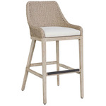 Paloma Outdoor Bar Stool - Natural / Oyster White