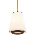 Desert Flyer Foyer Light - Brass / Off White