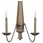 Dinner At Wall Light - Brass