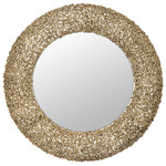 Tangled Wall Mirror - Natural Rope / Mirror
