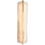 Mingle Wall Light - Satin Brass / Clear Swirl